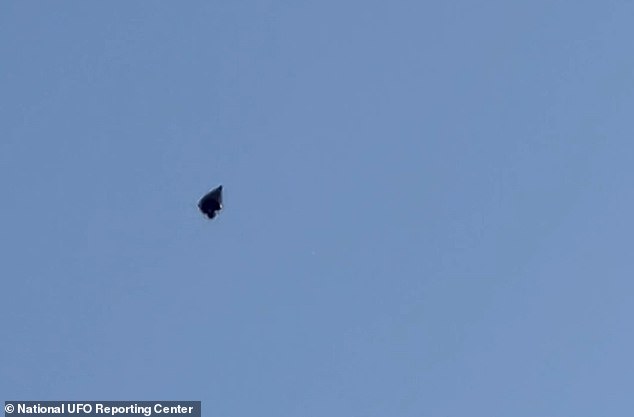 A resident in Trenton, Texas recorded a strange object which made no sound as it flew overhead on September 8