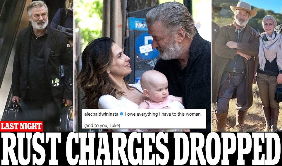 Alec Baldwin charges dropped after new evidence 'shows gun could have fired without