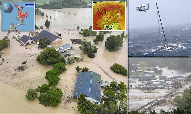 Cyclone Gabrielle: National state of emergency declared in New Zealand with flooded cities