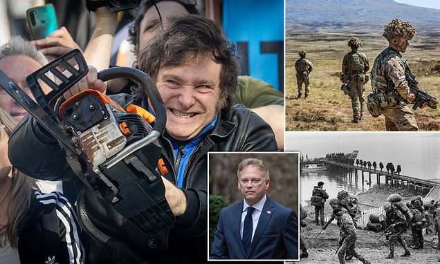 'The Falkland Islands are British. THAT is non-negotiable': Grant Shapps shoots down new