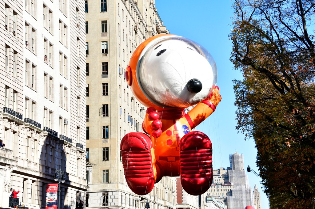 Throughout the years, Snoopy has been a flagship balloon during the NYC Macy's Thanksgiving Parade. 