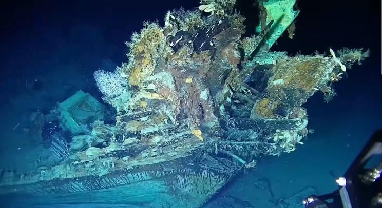 San Jose shipwreck underwater