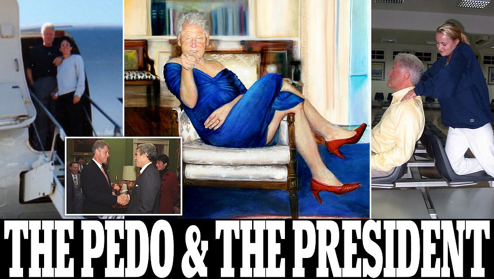 26 Lolita Express flights. 17 White House visits. And THAT painting. Bill Clinton's sordid