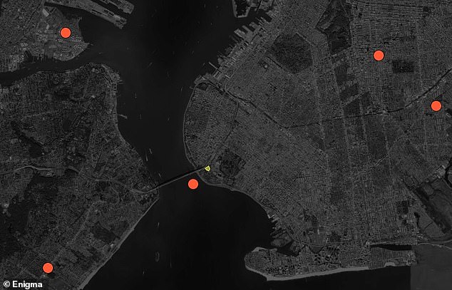 Enigma revealed that witnesses spotted strange orbs flying above Fort Hamilton military base in New York multiple times