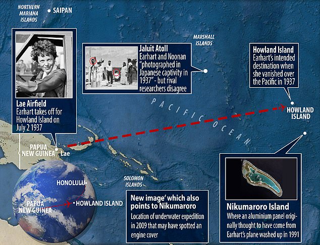 Captain Myers is calling for an expedition to investigate his claims and settle whether this really is Earhart's aircraft. However, he has not received any support for his theory