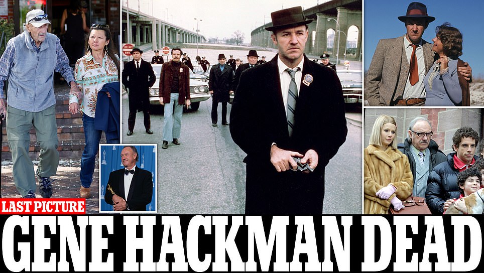 Gene Hackman dead at 95: Iconic actor and wife Betsy Arakawa, 63, are found dead with
