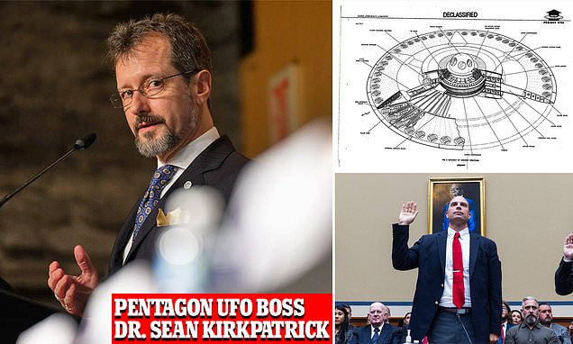 EXCLUSIVE: Pentagon UFO chief Dr Sean Kirkpatrick will be REPLACED by end of the year as