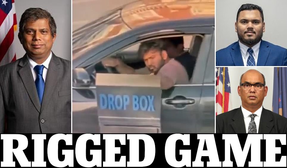 Disturbing video shows lawmaker stuffing ballots in swing state that Trump only won by