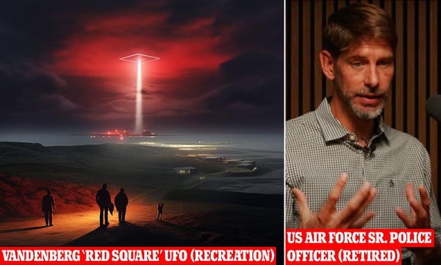 Air Force officer breaks silence on 'red, glowing UFO the size of a football field'