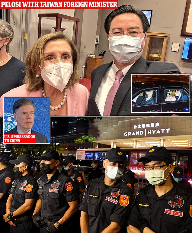 China tears into U.S. for 'indulging' and 'colluding' with Nancy Pelosi and sums U.S.