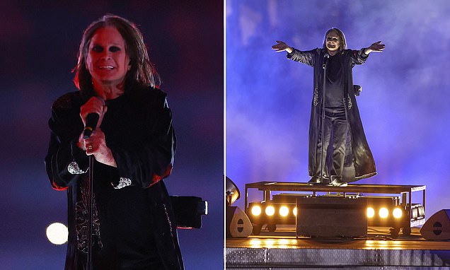 Ozzy Osbourne takes to the stage after 'life-altering surgery' to perform at the