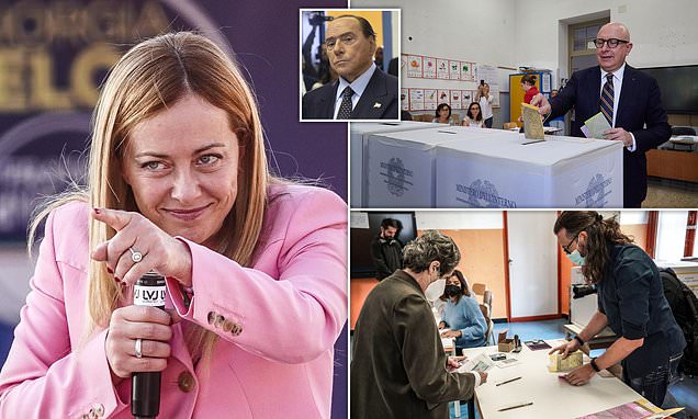 Exit poll finds Giorgia Meloni is set to win Italian elections and become country's first