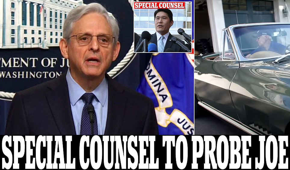 Attorney General Merrick Garland appoints Special Counsel to review Biden's classified