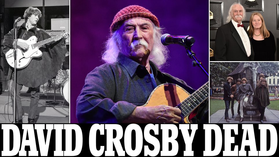 David Crosby dead at 81: Crosby, Stills & Nash singer-songwriter passes away after a 'long
