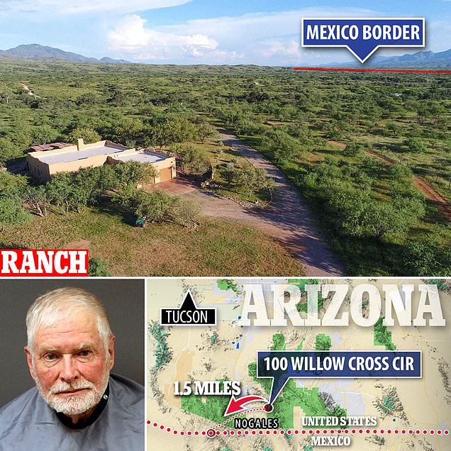 Arizona rancher, 73, is charged with first-degree murder for shooting dead Mexican migrant