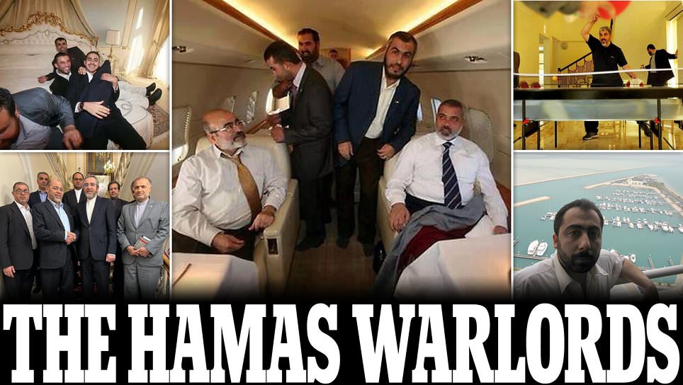 The Hamas terrorist billionaires who live in marble-floored mansions and luxury hotels as