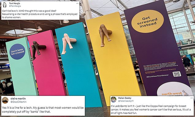 Fury at cervical cancer campaign that replaces the word 'women' with 'people' and