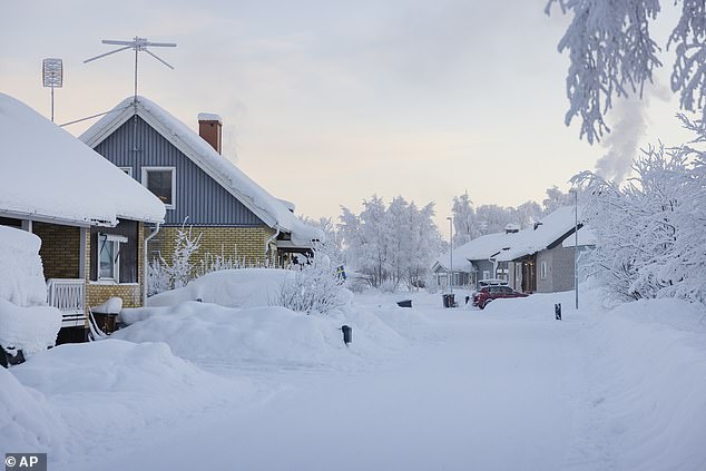 SWEDEN: Temperatures fell below minus 40C for a second day in a row today, with the coldest January temperature recorded in Sweden in 25 years