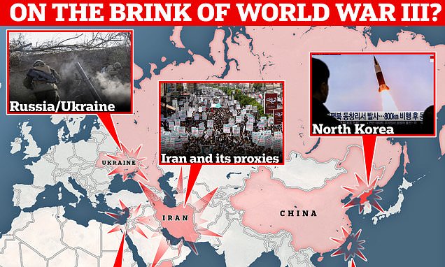 The descent into World War 3: How Russia, Iran and China are simultaneously making moves
