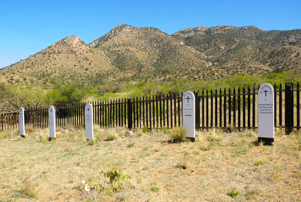 Fort Bowie National Historic Site in Arizona was fourth on the list. 