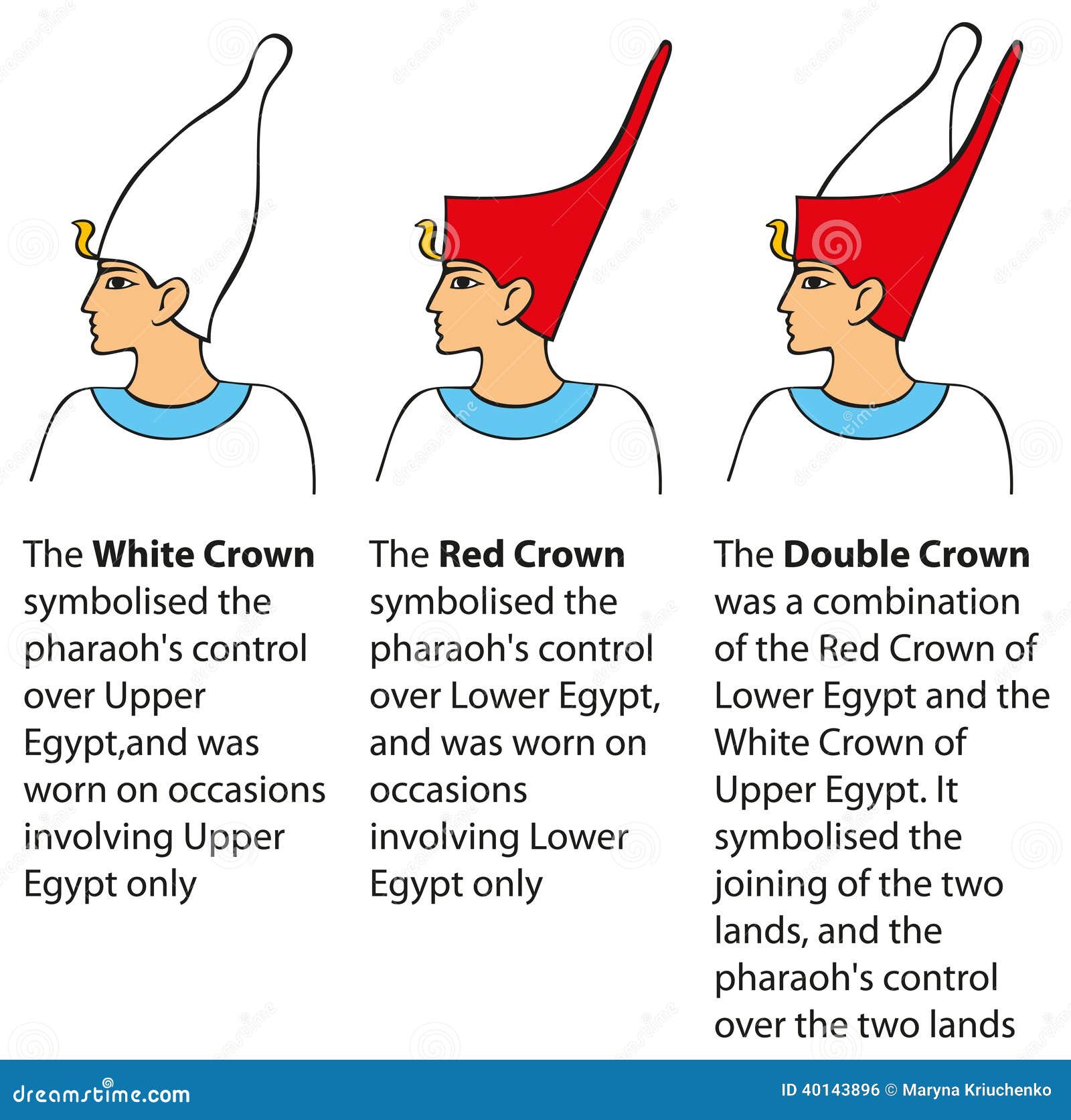 vector-illustration-crown-worn-pharaohs-different-periods-ki-colored-schematic-style-egyptian-fresco-painting-40143896.jpg